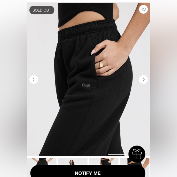 Oner Active Black Foundation Joggers (M) - Picture 5 of 13